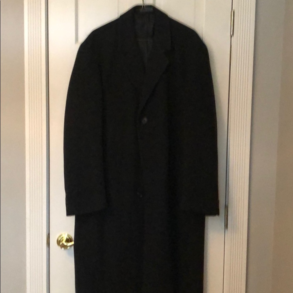 Charcoal Overcoat Like New - 40R